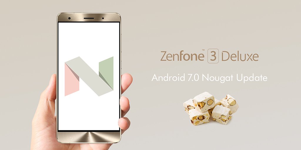 ZenFone 3 Deluxe（ZS570KL/ZS550KL）ZenPad 10（Z300M）のAndroid7.0アップデート開始！【ASUS】