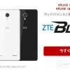 ZTE BLADE E02発売！5インチのエントリースペックだがバッテリー交換可能なのは良い！【ZTE】